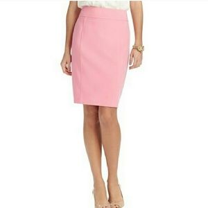 Loft Pink Pencil Skirt